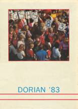 Glenbard South High School 1983 yearbook cover photo
