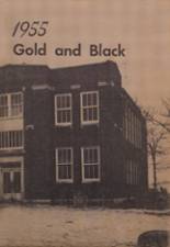 Elma High School 1955 yearbook cover photo