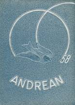St. Andrew High School 1958 yearbook cover photo