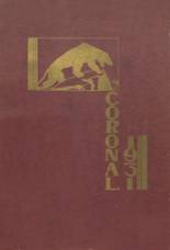 1931 Corona High School Yearbook from Corona, California cover image