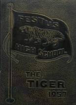 Festus High School 1957 yearbook cover photo