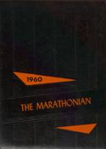 Marathon Central High School 1960 yearbook cover photo