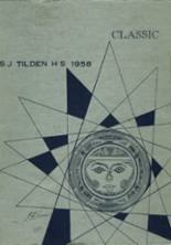 Tilden High School 415 1958 yearbook cover photo