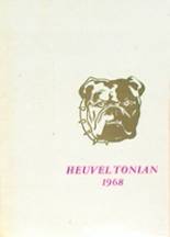 Heuvelton Central High School 1968 yearbook cover photo