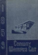 Conway High School 1953 yearbook cover photo