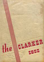 Abraham Clark High School 1952 yearbook cover photo