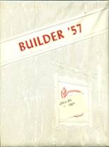 Utica High School 1957 yearbook cover photo