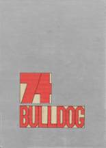 Muldrow High School 1974 yearbook cover photo
