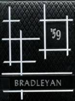 1959 Bradley-Bourbonnais High School Yearbook from Bradley, Illinois cover image