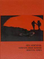 Newton High School 1974 yearbook cover photo