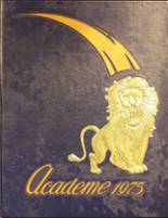 Academy High School 1975 yearbook cover photo