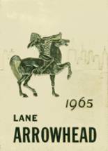 Lane Technical High School 1965 yearbook cover photo