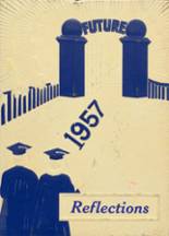 Chandler High School 1957 yearbook cover photo