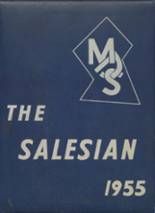 Mt. De Sales Academy 1955 yearbook cover photo