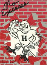 Holliday High School 1992 yearbook cover photo
