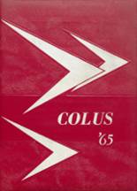 Colusa High School 1965 yearbook cover photo