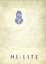 1955 Central High School Yearbook from Copenhagen, New York cover image