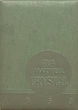 William H. Maxwell Vocational High School 1953 yearbook cover photo