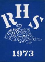 Rockdale High School 1973 yearbook cover photo