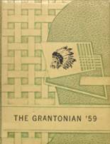 Grant County High School 1959 yearbook cover photo