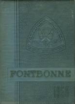 Fontbonne Academy 1958 yearbook cover photo