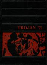 East Troy High School 1971 yearbook cover photo