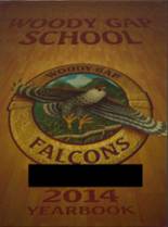 2014 Woody Gap School Yearbook from Blairsville, Georgia cover image