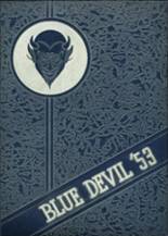 Sutton High School 1953 yearbook cover photo