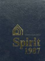 University Liggett School 1987 yearbook cover photo