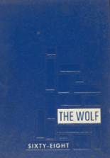 Wolfe City High School 1968 yearbook cover photo