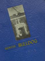 1945 Brewster High School Yearbook from Brewster, Kansas cover image