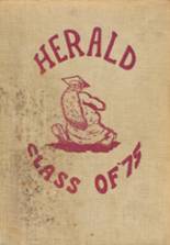 Windsor Locks High School 1975 yearbook cover photo