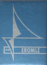 Elmore High School 1959 yearbook cover photo