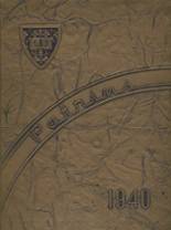 St. Joseph's Academy 1940 yearbook cover photo