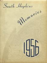 South Hopkins High School 1956 yearbook cover photo