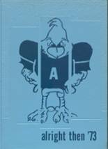 Ashland High School 1973 yearbook cover photo