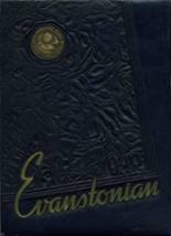 Evanston Township High School 1940 yearbook cover photo