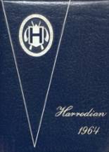 Harrodsburg High School 1964 yearbook cover photo