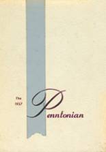 Penn Hall Junior College and Preparatory School 1957 yearbook cover photo