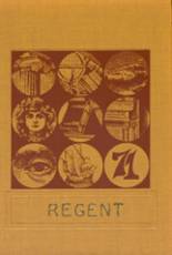 1971 St. Regis Falls High School Yearbook from St. regis falls, New York cover image