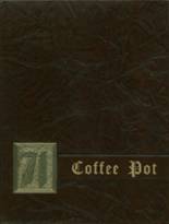 Coffee High School 1971 yearbook cover photo