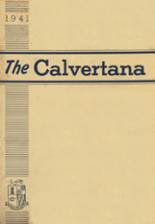 Calvert High School 1941 yearbook cover photo