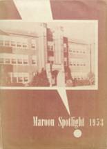 Perry High School 1953 yearbook cover photo