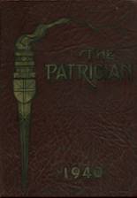 St. Patricks High School 1940 yearbook cover photo