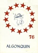 Algonac High School 1976 yearbook cover photo