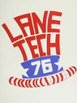 Lane Technical High School 1976 yearbook cover photo