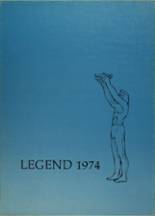 Maine West High School 1974 yearbook cover photo