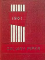 1961 Galway Central High School Yearbook from Galway, New York cover image
