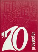 Shullsburg High School 1970 yearbook cover photo