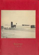 Deerfield High School 1950 yearbook cover photo